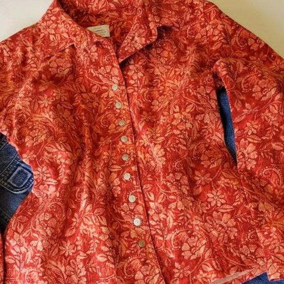 Floral Fitted Jacket - Picture 1 of 6